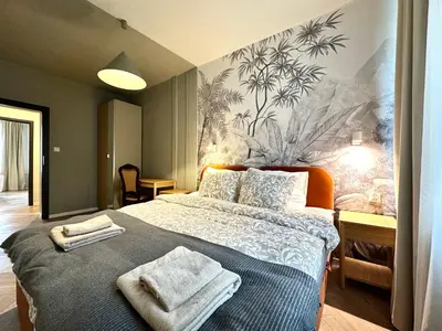 Łóżko lub łóżka w pokoju w obiekcie Kotlarska 39 Apartment - Self Check-In 20h