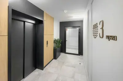 Plan piętra w obiekcie Michalczyka Wrocław Modern Apartment with Parking and Balcony next to the Odra River by Noclegi Renters