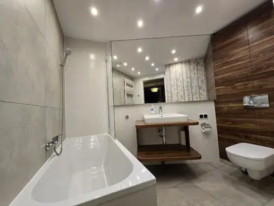 Łazienka w obiekcie Happy Estate - ul Krawiecka 1