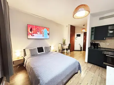 Kuchnia lub aneks kuchenny w obiekcie Apartimento Central Prime4