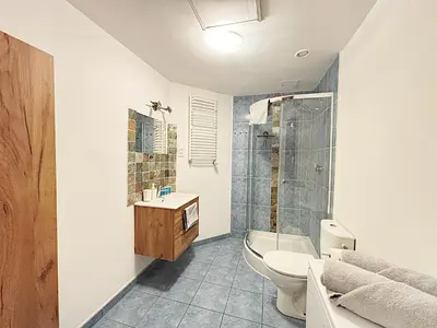 Łazienka w obiekcie Apartimento Central Prime4