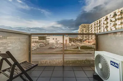Plan piętra w obiekcie Komfort 2 sypialnie Parking Klima