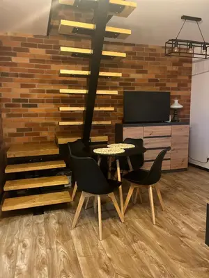 Telewizja i/lub zestaw kina domowego w obiekcie Nest Haus