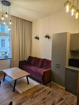 Część wypoczynkowa w obiekcie Apartament z antresolą Stare Miasto