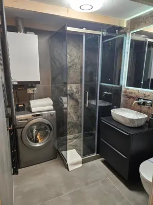 Łazienka w obiekcie Apartament z antresolą Stare Miasto