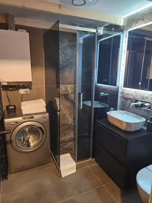 Łazienka w obiekcie Apartament z antresolą Stare Miasto