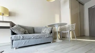 Część wypoczynkowa w obiekcie Apartament Czarna Góra Tignes 8