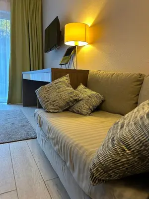 Część wypoczynkowa w obiekcie Apartament Czarna Góra Tignes 8