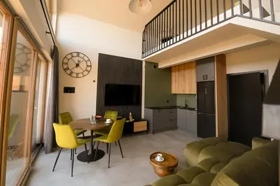 Część wypoczynkowa w obiekcie Górskie Kąty Resort Michałkowa