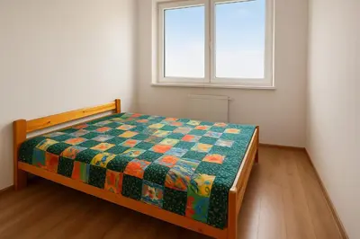 Łóżko lub łóżka w pokoju w obiekcie Liken Promenady