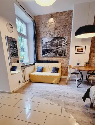 Część wypoczynkowa w obiekcie Stara Poczta Apartament