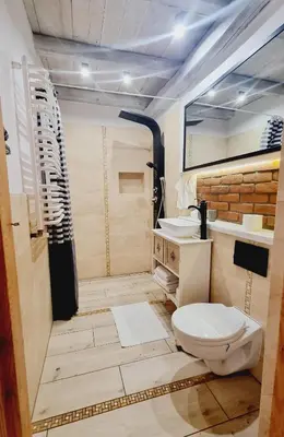 Łazienka w obiekcie Stara Poczta Apartament