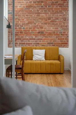 Część wypoczynkowa w obiekcie Elegant and Bright Apartment Plac Staszica Perfect for Remote Work by Renters Prestige