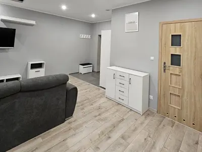 Telewizja i/lub zestaw kina domowego w obiekcie Noclegi Jodłowa