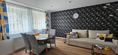Część wypoczynkowa w obiekcie Apartament 9 Delux - Bliżej Zdroju