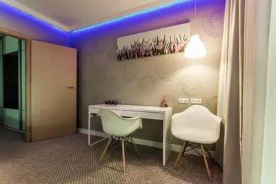 Plan piętra w obiekcie Hubska Apartments