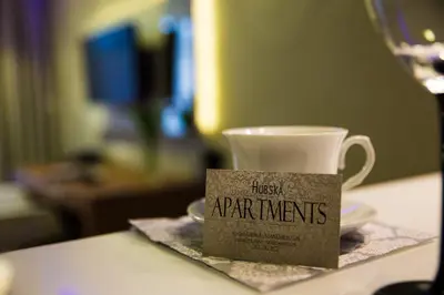 Plan piętra w obiekcie Hubska Apartments