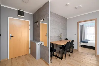 Plan piętra w obiekcie Hubska Apartments
