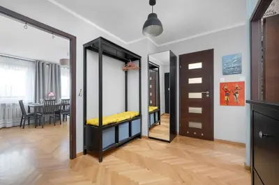 Plan piętra w obiekcie Modern Apartment in Wrocław with Air Conditioning by Noclegi Renters