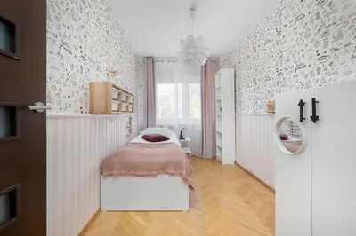 Łóżko lub łóżka w pokoju w obiekcie Modern Apartment in Wrocław with Air Conditioning by Noclegi Renters