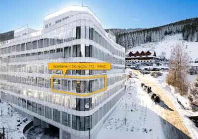 Widok na góry z tego apartamentu