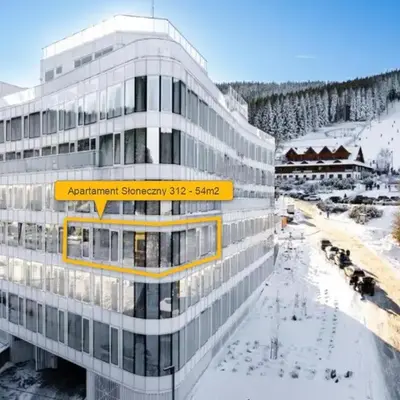Apartament Słoneczny 312 z aneksem Biała Perła Czarna Góra