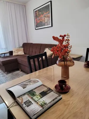 Część wypoczynkowa w obiekcie Apartament Czekoladowy Zdrój