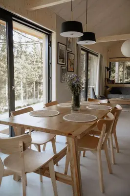 Część wypoczynkowa w obiekcie Wood Rest, MyWeek