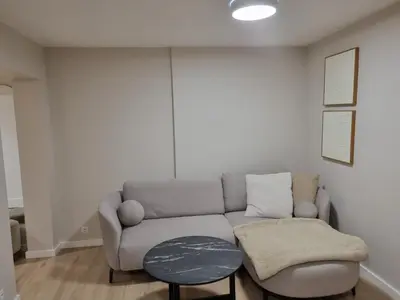 Część wypoczynkowa w obiekcie Apartament Sobótka
