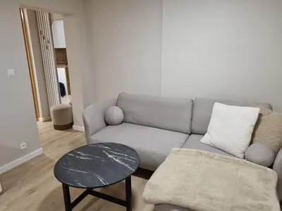 Część wypoczynkowa w obiekcie Apartament Sobótka