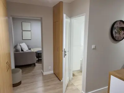 Część wypoczynkowa w obiekcie Apartament Sobótka