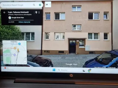 Budynek, w którym mieści się apartament
