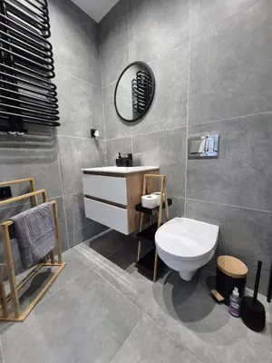 Łazienka w obiekcie Apartament Moniuszko
