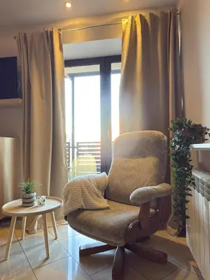 Część wypoczynkowa w obiekcie Apartamenty Gliwicka 12