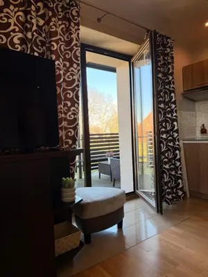 Kuchnia lub aneks kuchenny w obiekcie Apartamenty Gliwicka 12