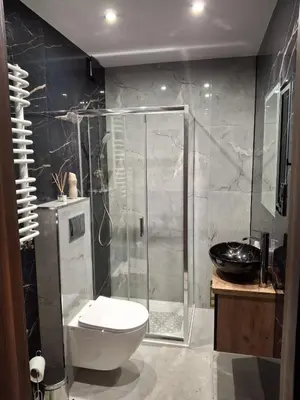 Łazienka w obiekcie Apartament pod Czarną Górą