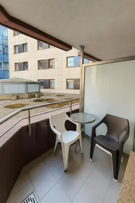 Balkon lub taras w obiekcie 2-pokojowe mieszkanie obok Galerii Dominikańskiej Krawiecka 1