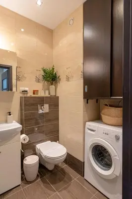 Łazienka w obiekcie Odra Tower Apartment with Garage & Balcony - ProperUNIT
