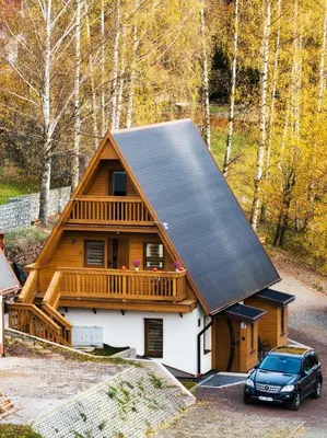 Budynek, w którym mieści się apartament