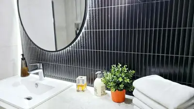 Łazienka w obiekcie Rio Apartamenty Wrocław