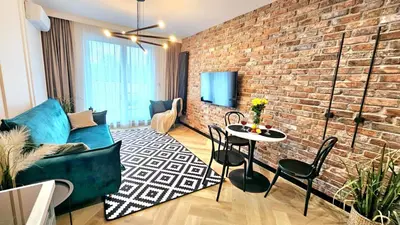 Część wypoczynkowa w obiekcie Rio Apartamenty Wrocław