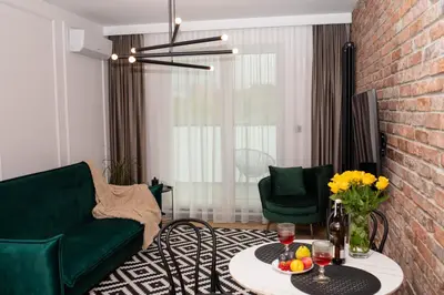 Część wypoczynkowa w obiekcie Rio Apartamenty Wrocław