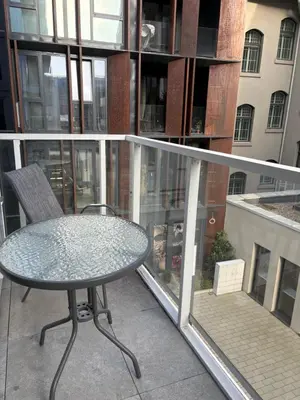 Balkon lub taras w obiekcie Prince Witold's Apartments by the river