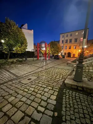 Budynek, w którym mieści się apartament