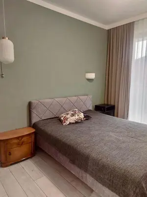 Łóżko lub łóżka w pokoju w obiekcie Apartamenty Czarna Góra 31