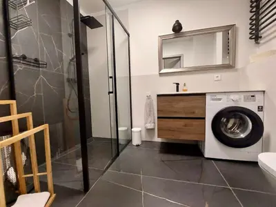 Łazienka w obiekcie Apartamenty Czarna Góra 31