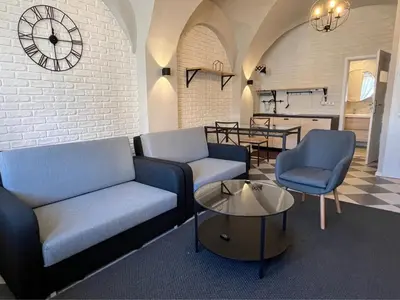 Część wypoczynkowa w obiekcie Apartament Florian Rynek 3