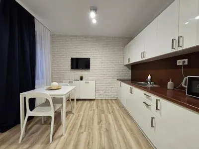Kuchnia lub aneks kuchenny w obiekcie Happy Estate - ul Krawiecka 1 - BLISKO RYNEK