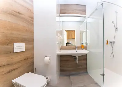 Łazienka w obiekcie Aparthotel Apartamenty Czarna Góra 418