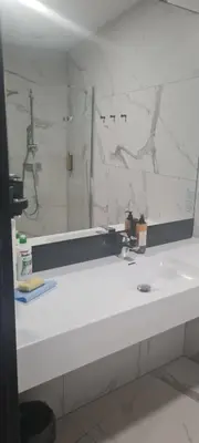 Łazienka w obiekcie Czarna Perła Apartamenty Czarna Góra 404